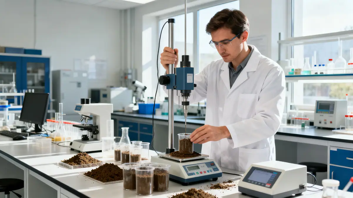 Soil Mechanics Laboratory in New Zealand